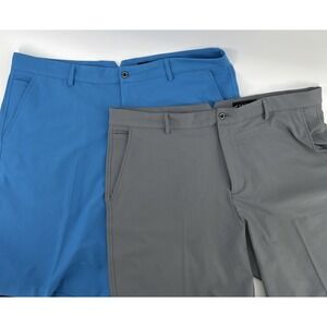 Lot of 2 Dunning Golf Shorts Men's Size 38 Blue & Gray EUC